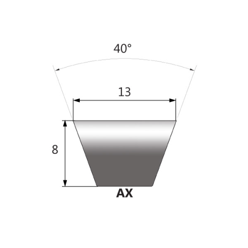Cinghia Dentata DS8M180025 Per Castelgarden – Lunghezza 1800 Mm, Sostituisce Il Riferimento 35065601/0