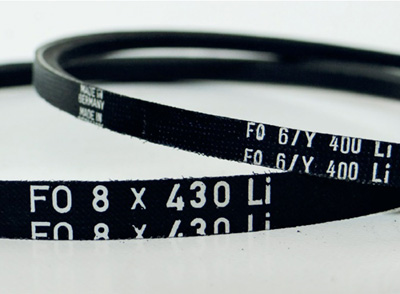 Cinghia Trapezoidale 8x315 Li - Norma DIN 2215, In Neoprene E Poliestere, Per Trasmissioni Meccaniche - Foto 5